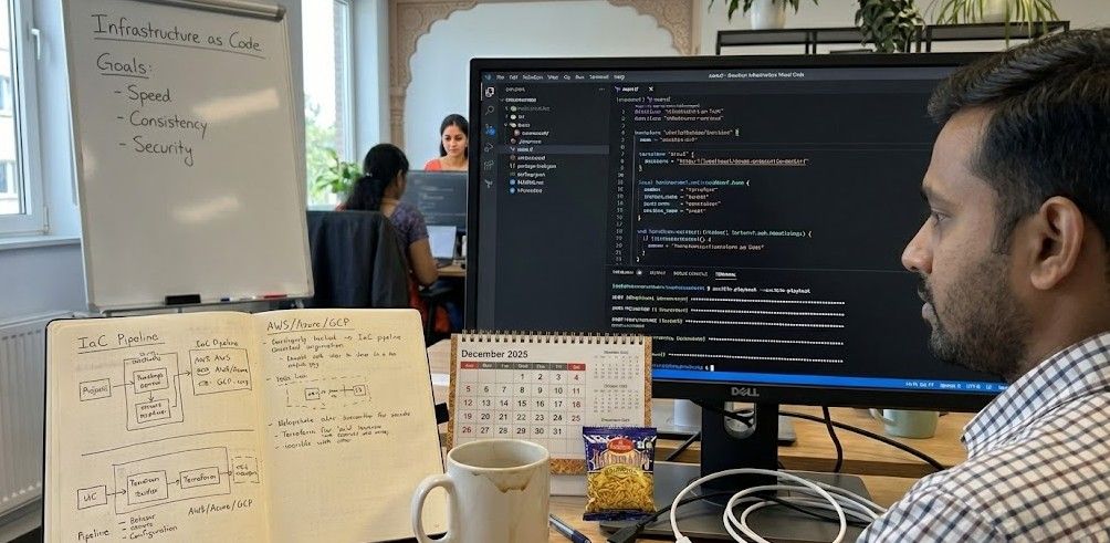Infrastructure Automation Diagram